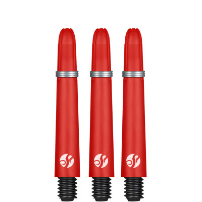 Shot Dart Shafts Koi Carbon mit Federring Rot IM Intermediate