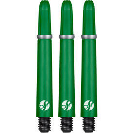 Shot Dart Shafts Koi Carbon mit Federring Grün M Mittel
