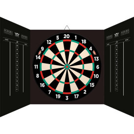 BULLS NL Magnetic Paper Dartboard Combi Set Dart Board Dartboard Dartscheibe