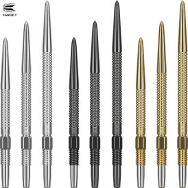 Target Steel Tip SWISS Point Dart Wechsel- Spitzen Schraubspitzen Schwarz Chrono Point 30 mm