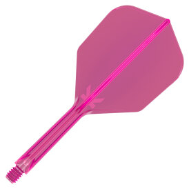 Target Dart K-Flex Neon Flight- Schaftsystem patentierten Twist-System Neon Pink Standard Nr.6 IM Intermediate