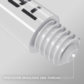 Target Pro Grip TAG Shaft 3 3er Satz Dartshafts mit Aluminium Ring Weiß/Schwarz S Kurz