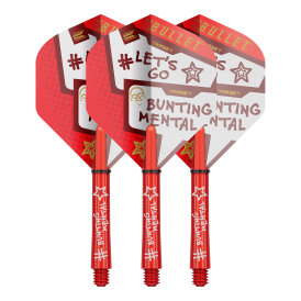 Target Dart Pro Grip Stephen Bunting Shaft mit Aluminium Ring & Pro Ultra Flight Nr.2 Flight&Shaft Kit