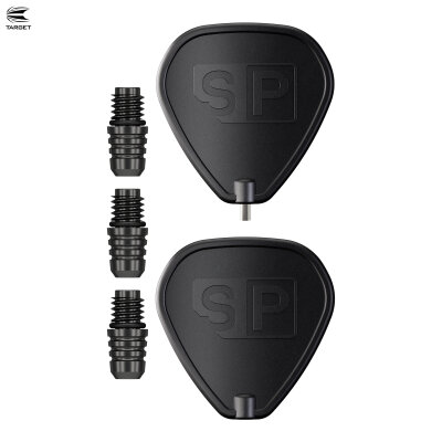 Target SWISS Converter Schwarz so wird aus einen Softdart mit 2BA Gewinde ein Target SWISS Steeldart