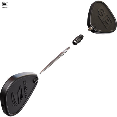 Target SWISS Converter Schwarz so wird aus einen Softdart mit 2BA Gewinde ein Target SWISS Steeldart