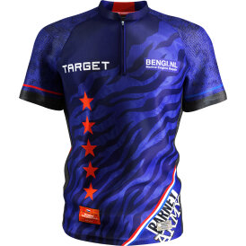 Target Darts Cool Play Playing Shirt Raymond van Barneveld Barney Matchshirt Dart Shirt Trikot Design 2025 Größe XL