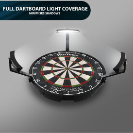 Harrows Trilight Ultra Bright LED Dartboard Lighting System Dartscheiben LED Beleuchtung