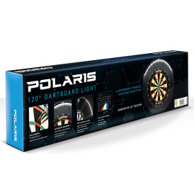 "B-Ware" - Winmau Polaris 120° Light Dartboard Light Dartboardbeleuchtung Dartscheiben Licht