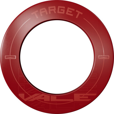 Target Dart Vale Dartboard Surround / Dart Catchring Rot