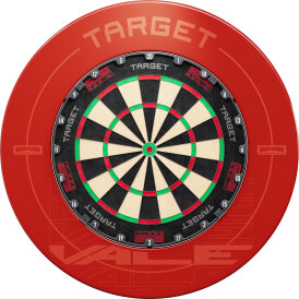 Target Dart Vale Dartboard Surround / Dart Catchring Rot
