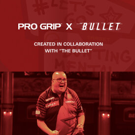 Target Dart Pro Grip Stephen Bunting Shaft mit Aluminium Ring & Pro Ultra Flight Nr.2 Flight&Shaft Kit M Mittel