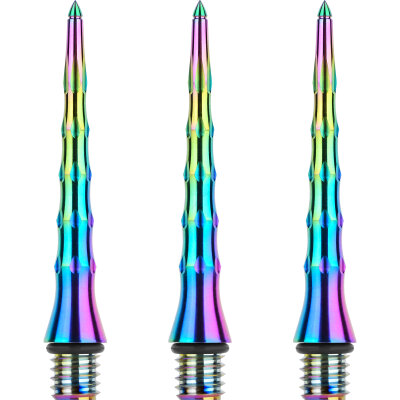 one80 Dart Titanium Steel Tip Schraubspitzen Wechselspitzen Conversion Point verschiedene Formen & L�ngen