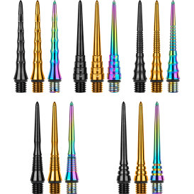 one80 Dart Titanium Steel Tip Schraubspitzen Wechselspitzen Conversion Point verschiedene Formen & Längen