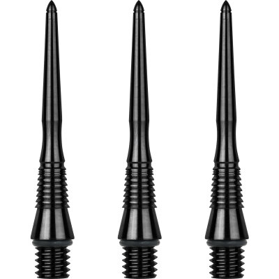 one80 Dart Titanium Steel Tip Schraubspitzen Wechselspitzen Conversion Point Modell D Schwarz 26 mm