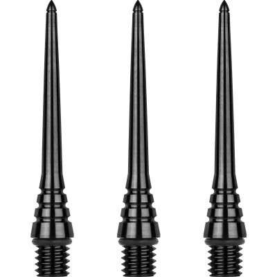 one80 Dart Titanium Steel Tip Schraubspitzen Wechselspitzen Conversion Point Modell E Schwarz 30 mm