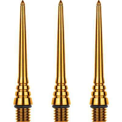 one80 Dart Titanium Steel Tip Schraubspitzen Wechselspitzen Conversion Point Modell E Gold 26 mm