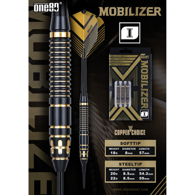 one80 Steel Dart Mobilizer 01 Steeltip Dart Steeldart
