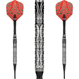 Shot Soft Darts Warrior Taiaha 90% Tungsten Softtip Darts Softdart 18 g