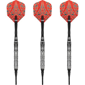 Shot Soft Darts Warrior Taiaha 90% Tungsten Softtip Darts Softdart 20 g