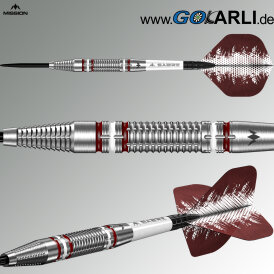 Mission Steel Darts Madars Razma Razmatazz Matchdarts 95% Tungsten Steeltip Dart Steeldart 21 g
