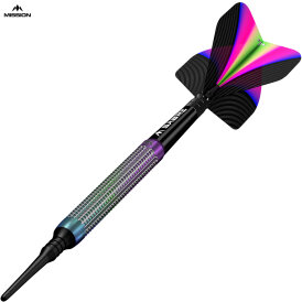 Mission Darts Soft Darts Aurora Coral 90% Tungsten Softtip Darts Softdart 18 g