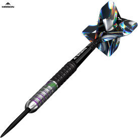 Mission Darts Steel Darts Iridian Schwarz&Coral 90% Tungsten Steeltip Darts Steeldart