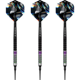 Mission Darts Soft Darts Iridian Schwarz&Coral 90%...