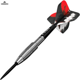 Mission Darts Steel Darts Yari 90% Tungsten Steeltip Darts Steeldart 24 g