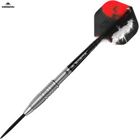 Mission Darts Steel Darts Yari 90% Tungsten Steeltip Darts Steeldart 24 g
