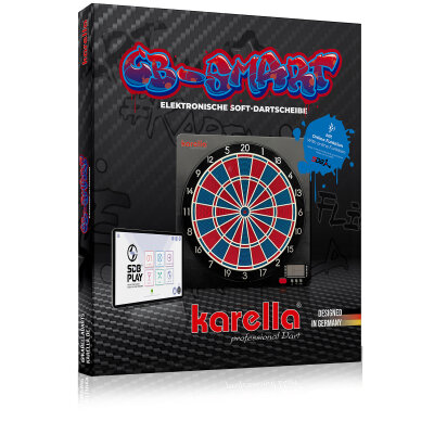 Karella Dart Dartautomat CB-Smart Elektronik Dartboard Turnierausf�hrung Elektronische Dartscheibe
