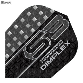 Harrows Dart Dimplex S3 Dart Flight speziell laminiert in 5 verschiedenen Farben