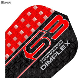 Harrows Dart Dimplex S3 Dart Flight speziell laminiert in 5 verschiedenen Farben