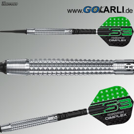 Harrows Soft Darts Dimplex S3 Tapered 90% Tungsten Softtip Dart Softdart 18 g