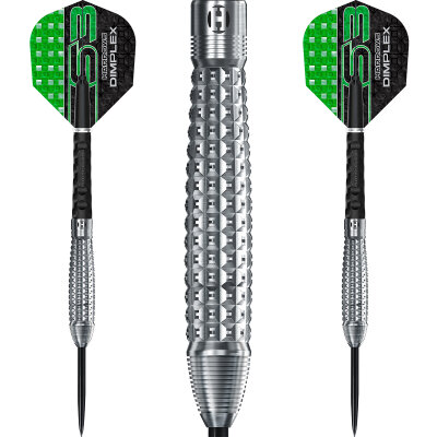 Harrows Steel Darts Dimplex S3 Bomb 90% Tungsten Steeltip Dart Steeldart 23 g