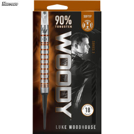 Harrows Soft Darts Luke Woodhouse Woody Series 2 90% Tungsten Softtip Dart Softdart 18 g