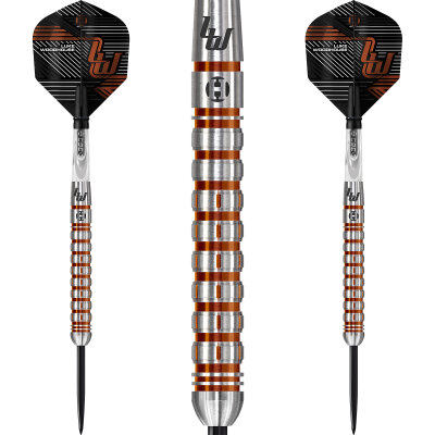 Harrows Steel Darts Luke Woodhouse Woody Series 2 90% Tungsten Steeltip Dart Steeldart 21 g