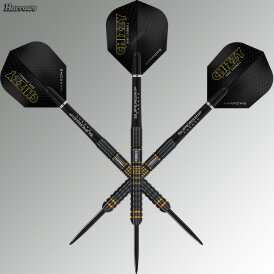 Harrows Steel Darts Dave Chisnall Chizzy Series 3 90% Tungsten Steeltip Dart Steeldart