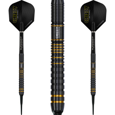 Harrows Soft Darts Dave Chisnall Chizzy Series 3 90% Tungsten Softtip Dart Softdart 18 g