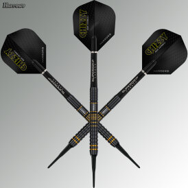 Harrows Soft Darts Dave Chisnall Chizzy Series 3 90% Tungsten Softtip Dart Softdart 18 g
