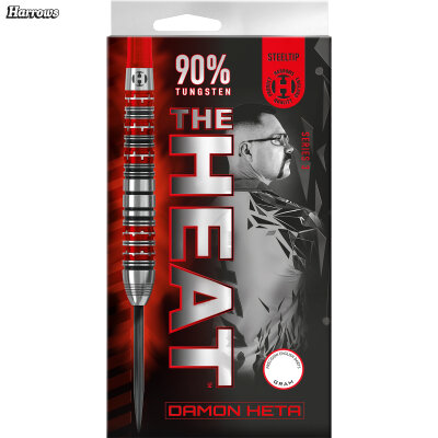 Harrows Steel Darts Damon Heta The Heat Series 3 90% Tungsten Steeltip Dart Steeldart