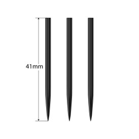 Harrows Steel Dart Point Black Wechselspitze Schwarz 41 mm