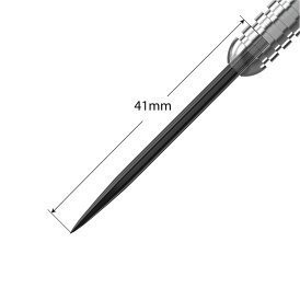 Harrows Steel Dart Point Black Wechselspitze Schwarz 41 mm