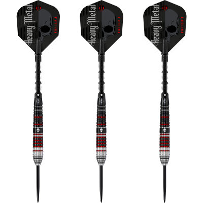Harrows Steel Darts Ryan Searle Heavy Metal Series 2 90% Tungsten Steeltip Dart Steeldart
