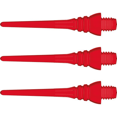 Winmau Softtip Point Triton Soft Point Dart Softdartspitzen Rot