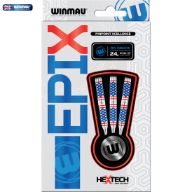 Winmau Steel Darts Epix 90% Tungsten Steeltip Dart Steeldart 24 g