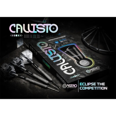 Winmau Steel Darts Callisto 90% Tungsten Steeltip Dart Steeldart