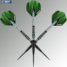 Winmau Steel Darts Sniper Black 90% Tungsten Steeltip Dart Steeldart 23 g