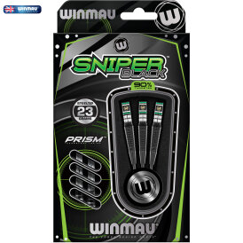 Winmau Steel Darts Sniper Black 90% Tungsten Steeltip Dart Steeldart 24 g