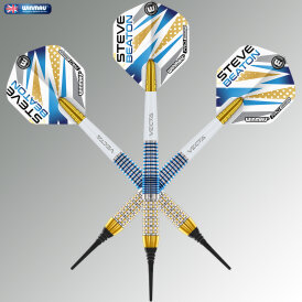 Winmau Soft Darts Steve Beaton Legacy Edition 90% Tungsten Softtip Dart Softdart 20 g