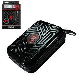 Winmau Dart Armor Dartcase Case Wallet Darttasche Dartbox Armor G2 Schwarz